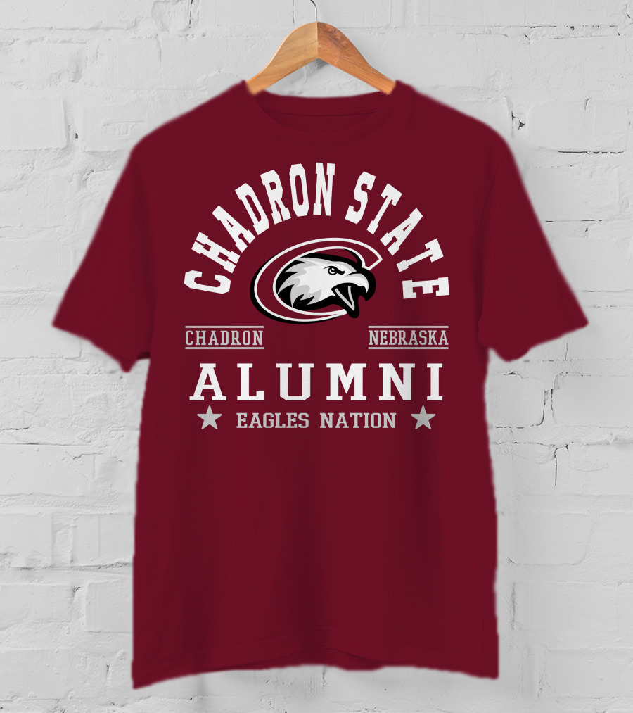 Chadron State Nebraska Alumni Eagles Nation T-Shirt
