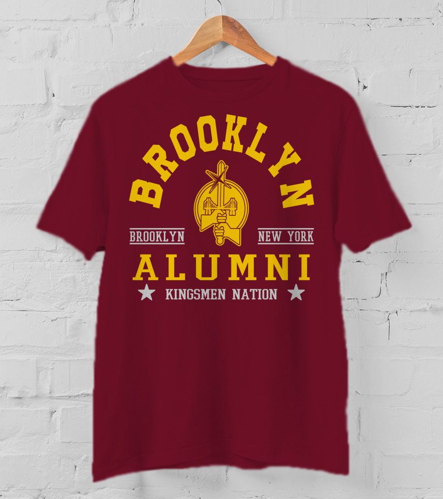 Brooklyn New York Alumni Kingsmen Nation T-Shirt