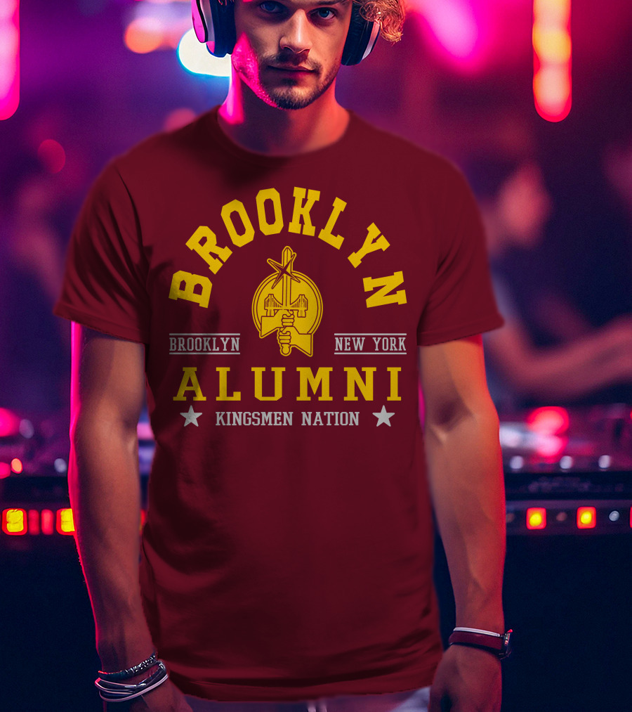 Brooklyn New York Alumni Kingsmen Nation T-Shirt