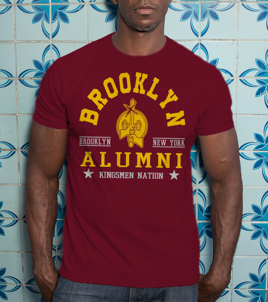 Brooklyn New York Alumni Kingsmen Nation T-Shirt