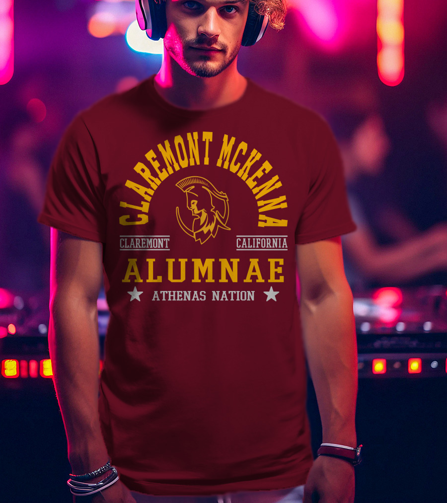 Claremont McKenna Alumnae Athenas Nation California T-Shirt