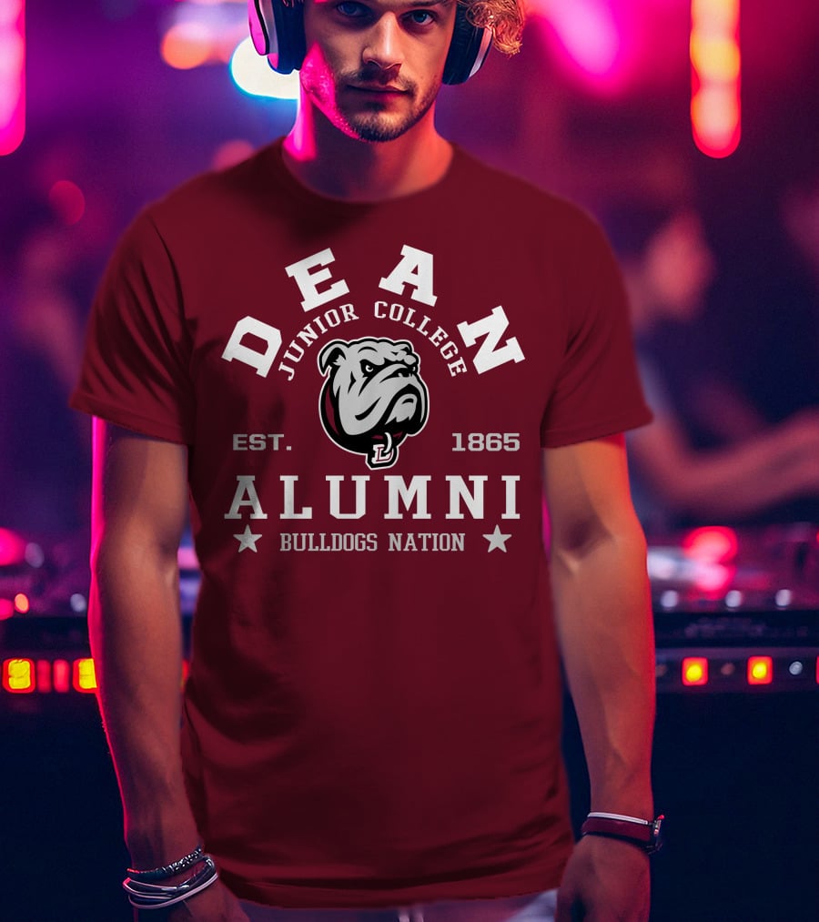 Dean Junior College Alumni Bulldogs Nation Est. 1865 T-Shirt