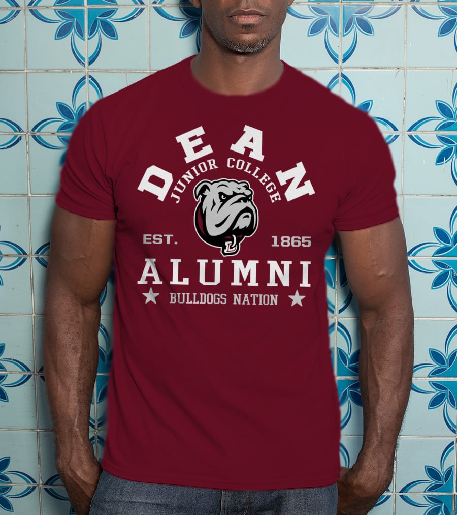 Dean Junior College Alumni Bulldogs Nation Est. 1865 T-Shirt