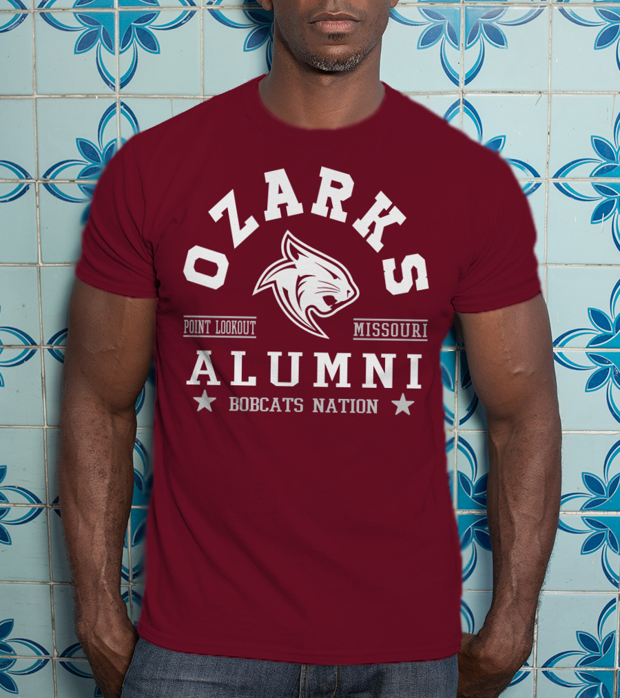 Ozarks Alumni Bobcats Nation Point Lookout Missouri T-Shirt