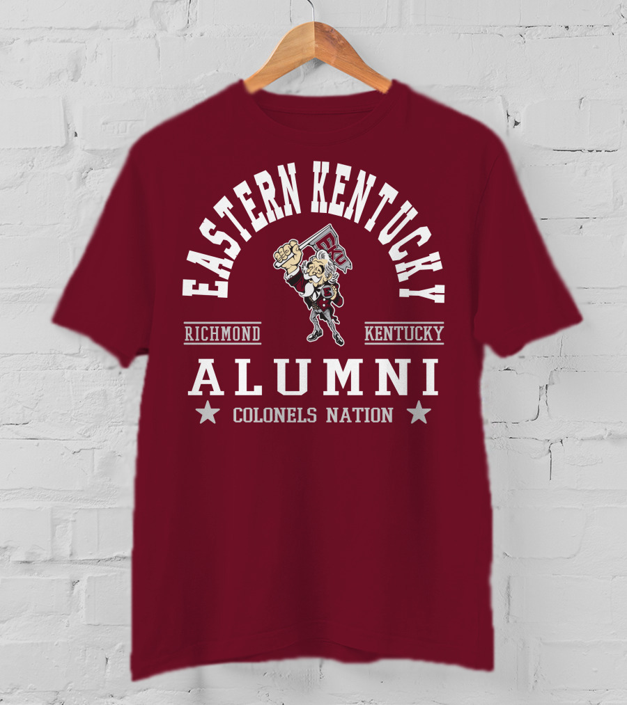 Eastern Kentucky Alumni Colonels Nation Richmond Kentucky T-Shirt