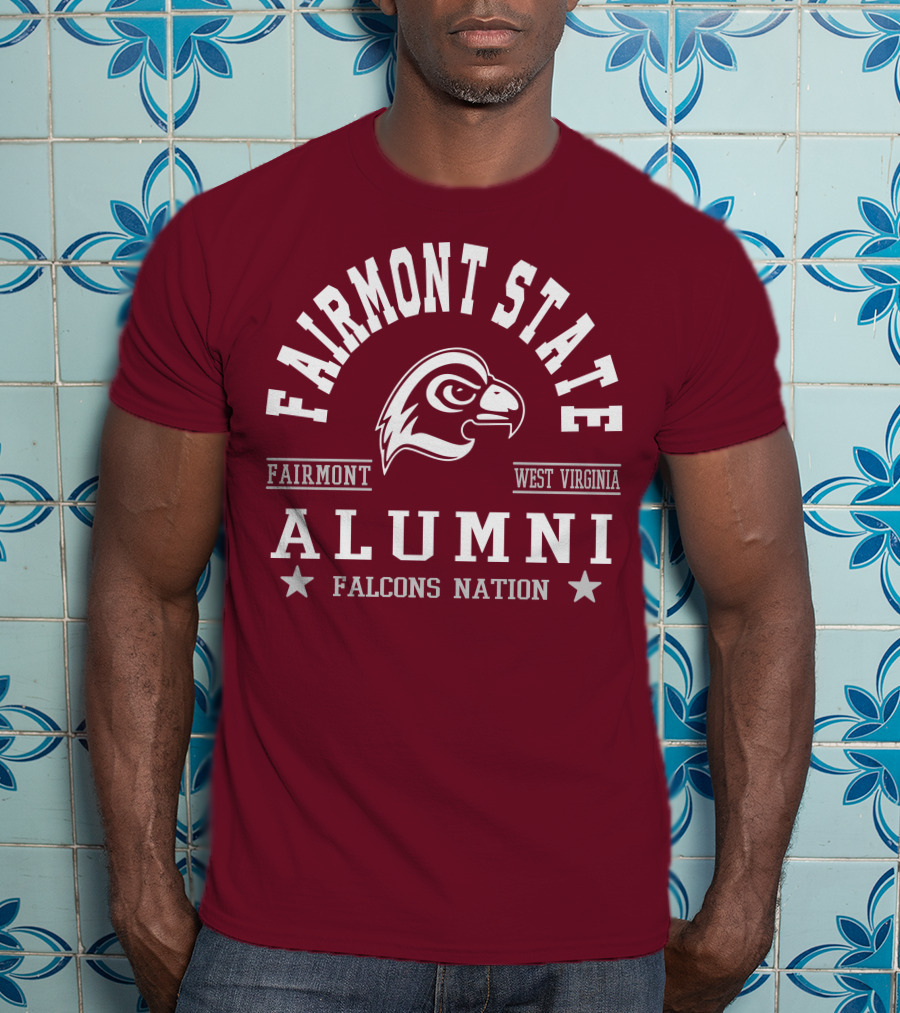 Fairmont State Alumni Falcons Nation West Virginia T-Shirt