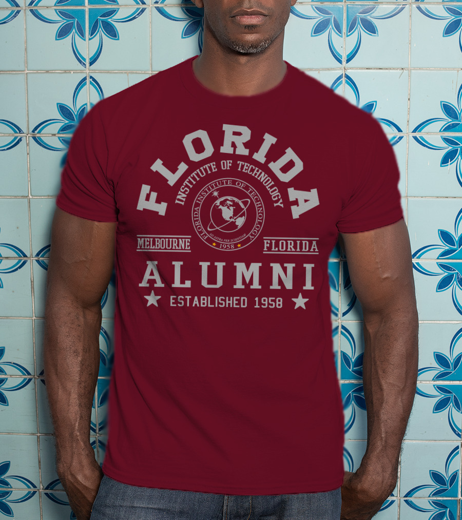 Florida Institute Of Technology Alumni Established 1958 Melbourne Florida T-Shirt