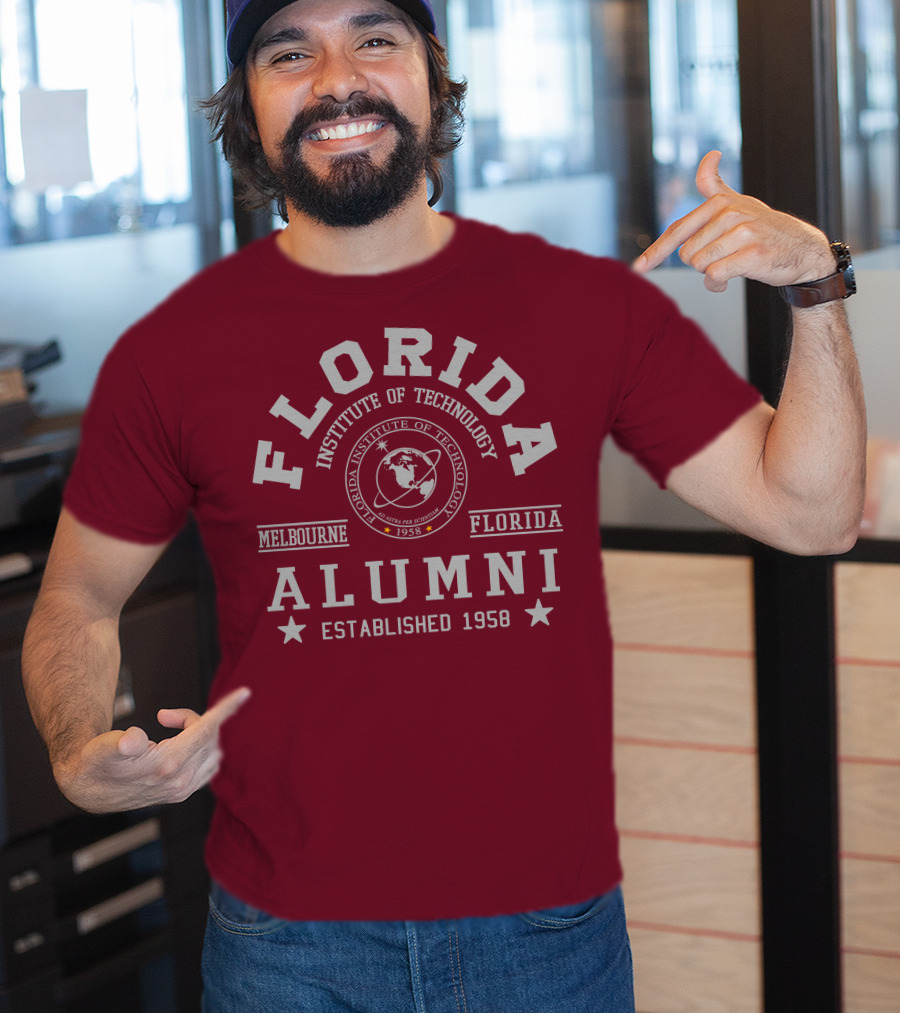 Florida Institute Of Technology Alumni Established 1958 Melbourne Florida T-Shirt