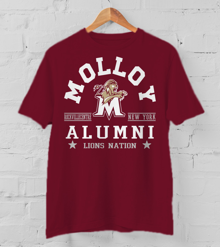 Molloy College Rockville Centre New York Alumni Lions Nation T-Shirt