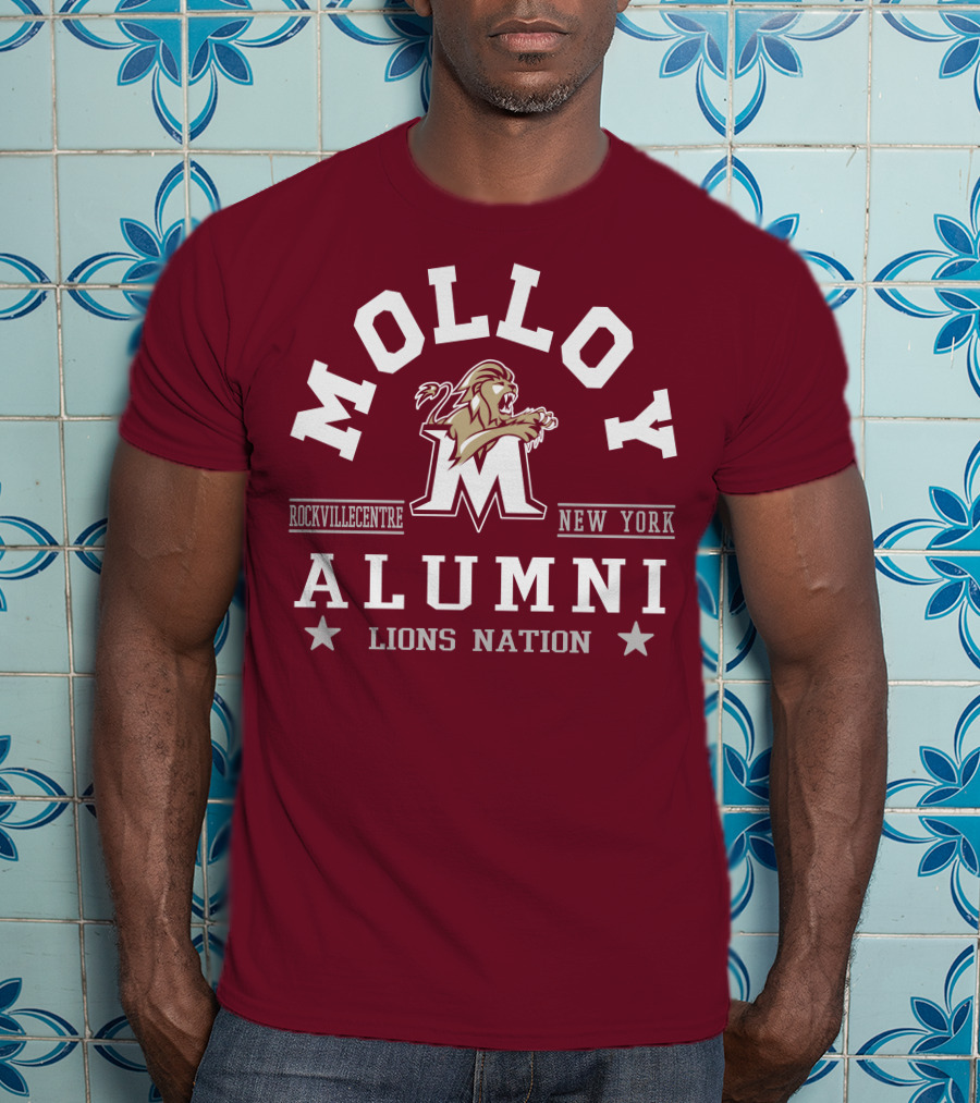 Molloy College Rockville Centre New York Alumni Lions Nation T-Shirt