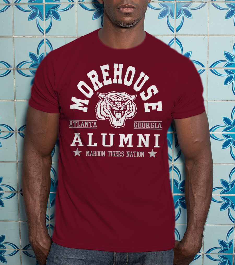 Morehouse College Alumni Maroon Tigers Nation Atlanta Georgia T-Shirt
