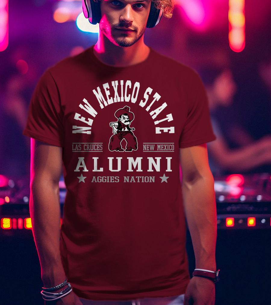 New Mexico State Alumni Las Cruces Aggies Nation T-Shirt