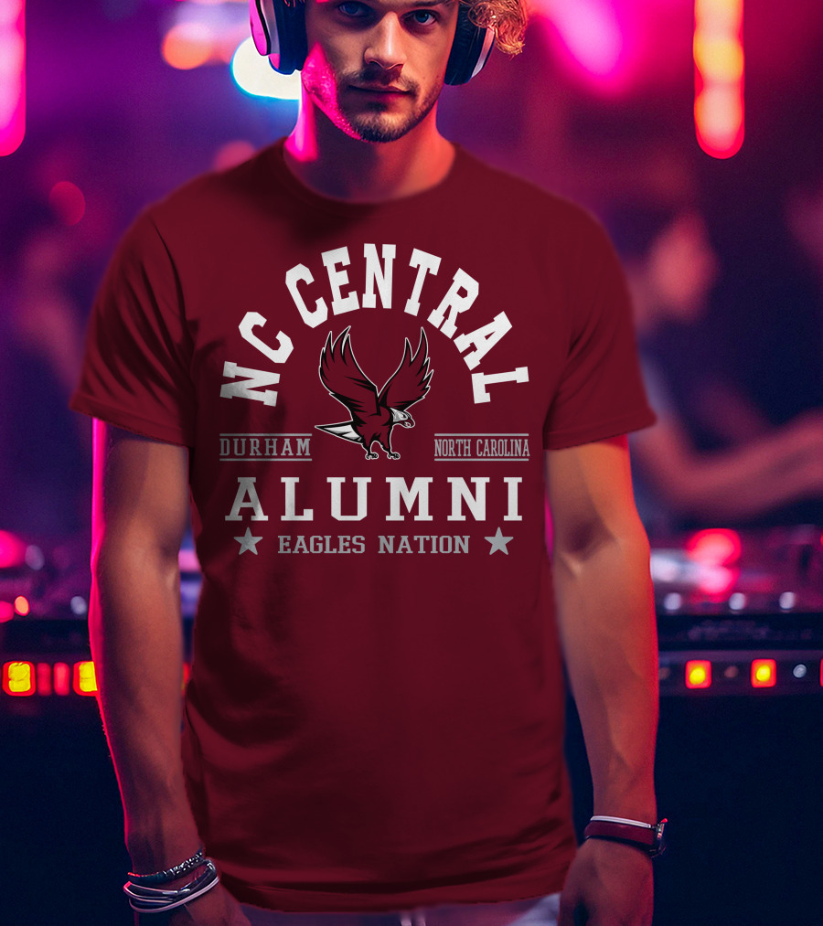 NC Central Alumni Eagles Nation Durham North Carolina T-Shirt
