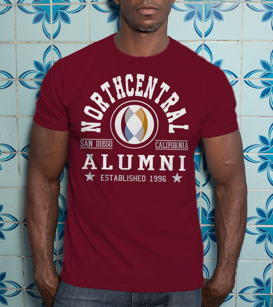 Northcentral Alumni San Diego California Established 1996 T-Shirt