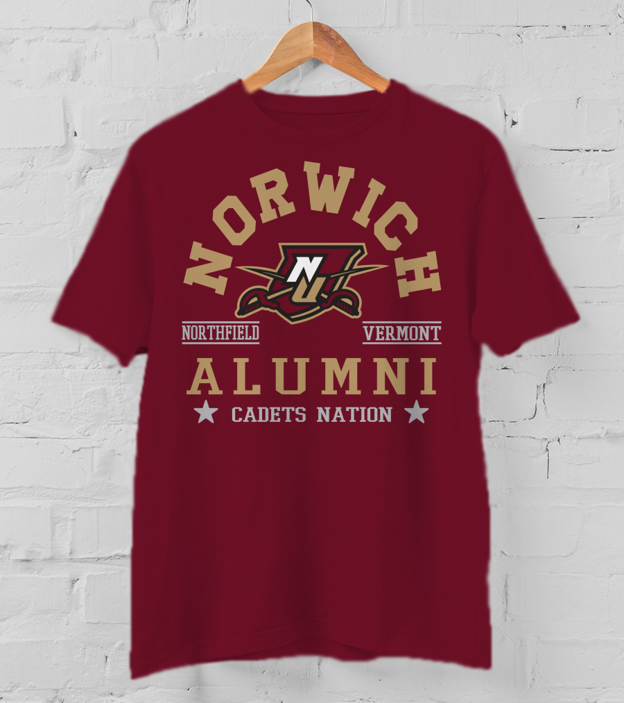 Norwich Alumni Northfield Vermont Cadets Nation T-Shirt