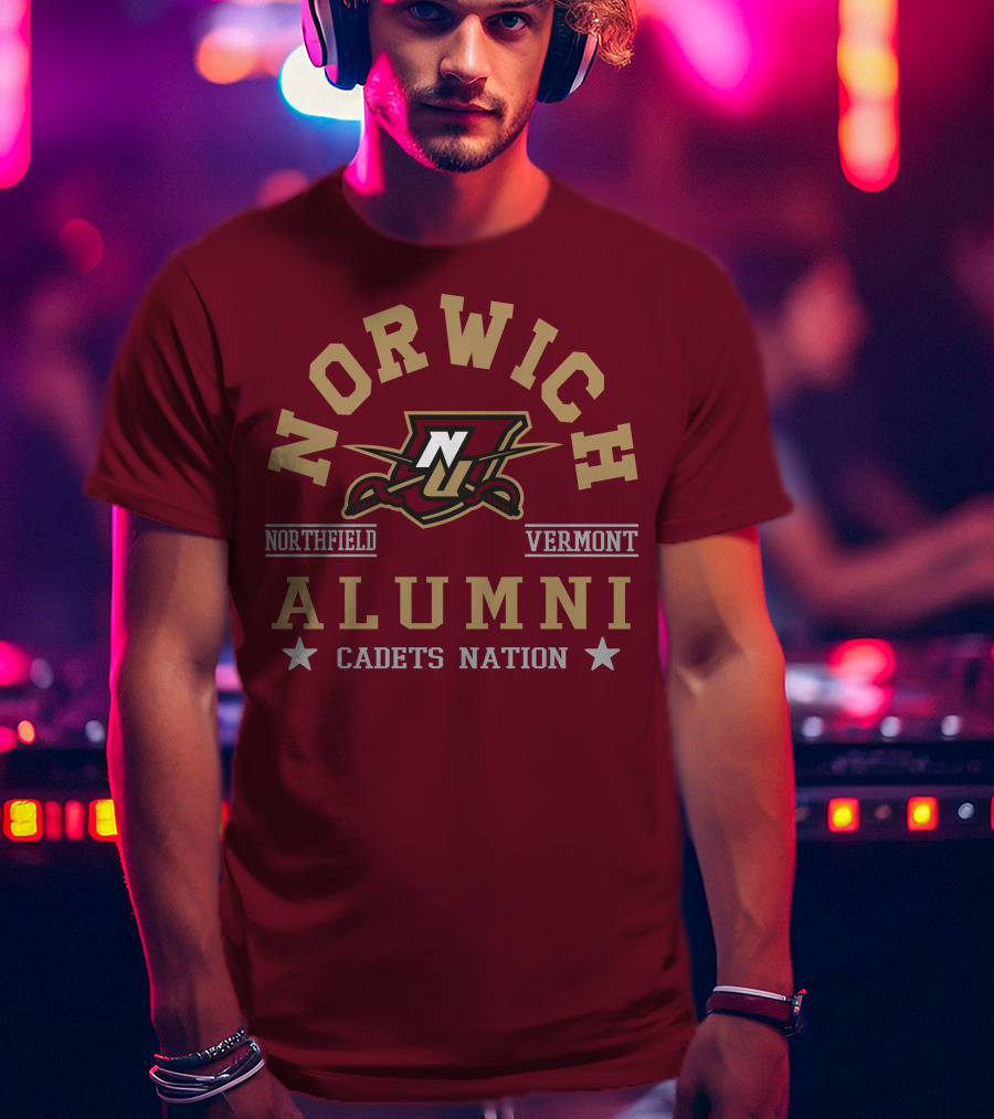 Norwich Alumni Northfield Vermont Cadets Nation T-Shirt
