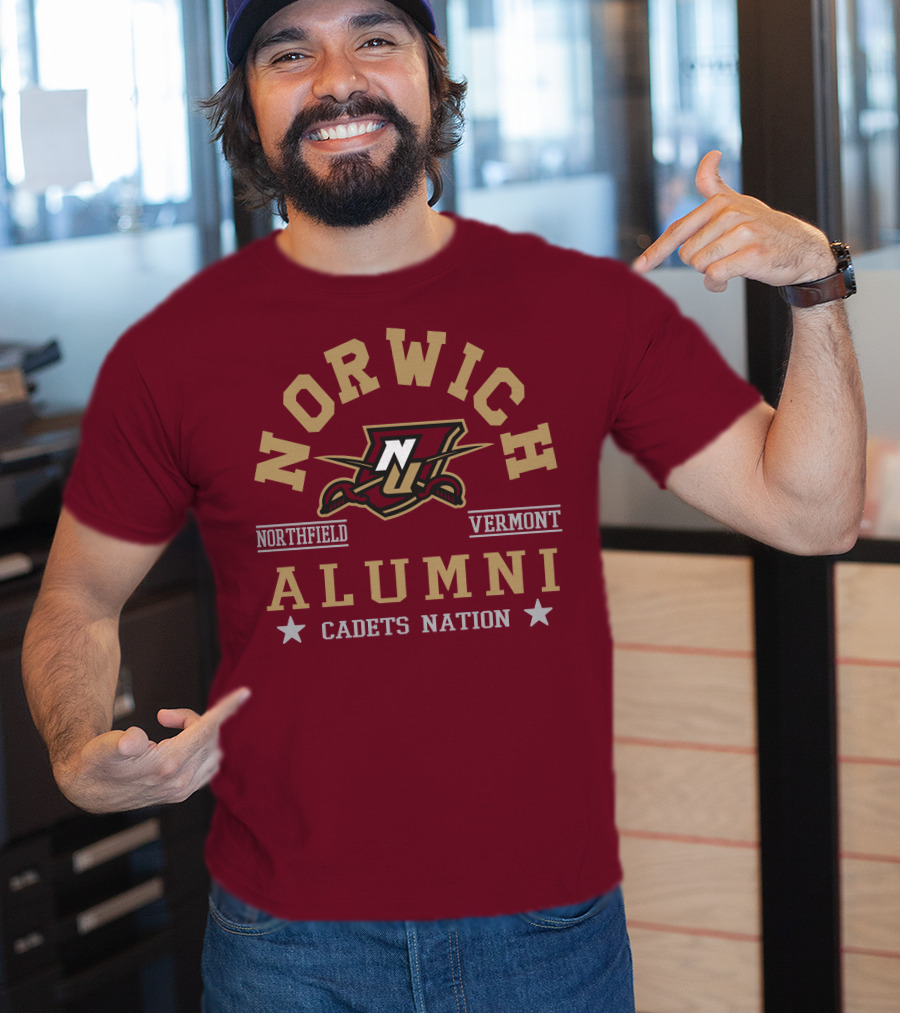 Norwich Alumni Northfield Vermont Cadets Nation T-Shirt
