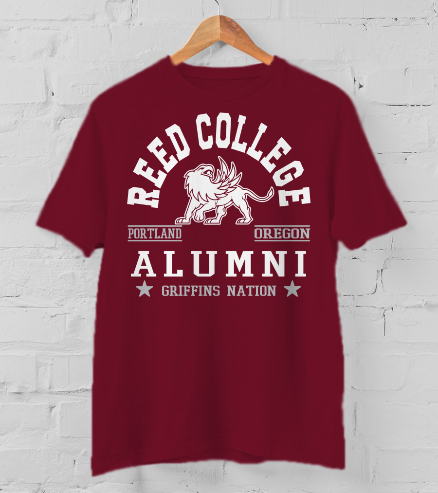 Reed College Portland Oregon Alumni Griffins Nation T-Shirt