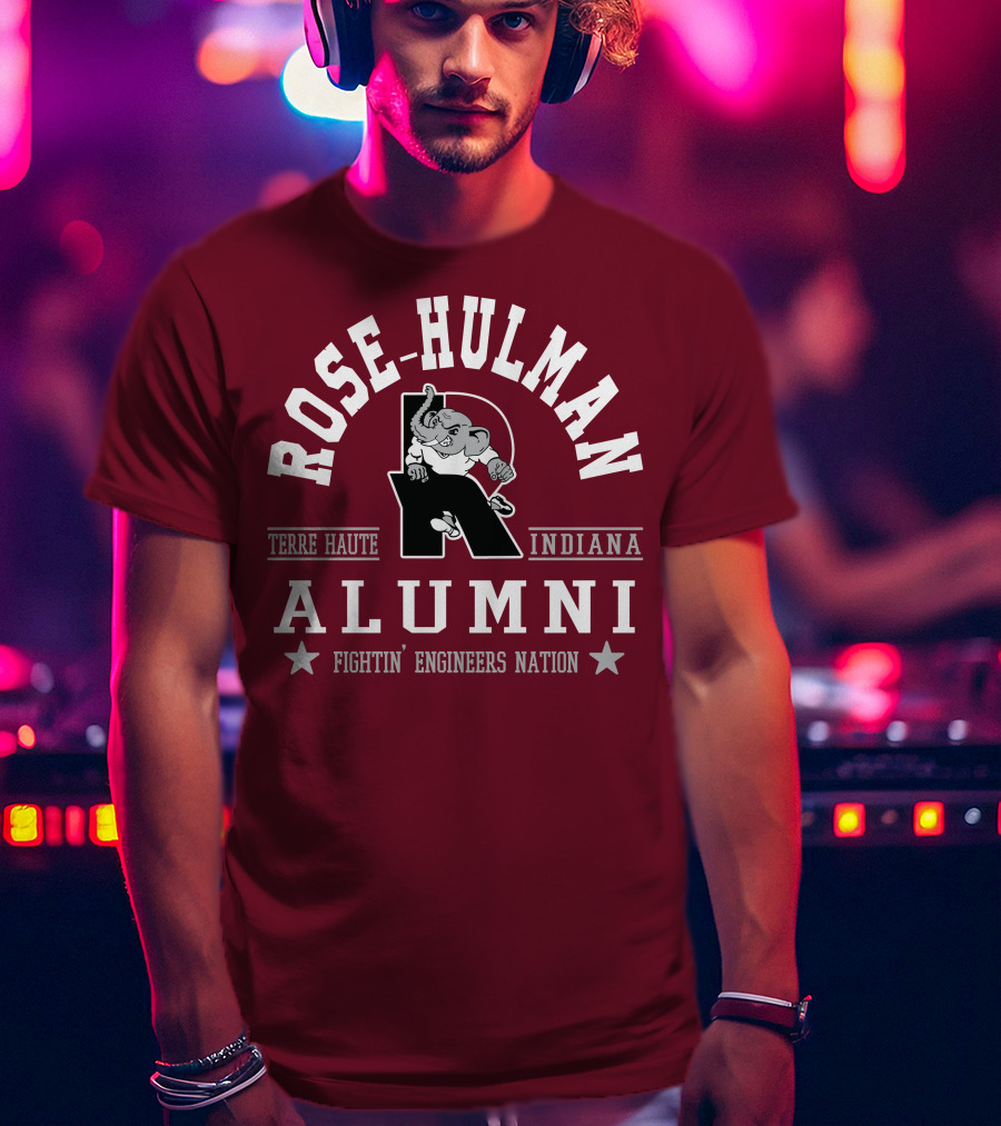 Rose-Hulman Alumni Terre Haute Indiana Fightin' Engineers Nation T-Shirt
