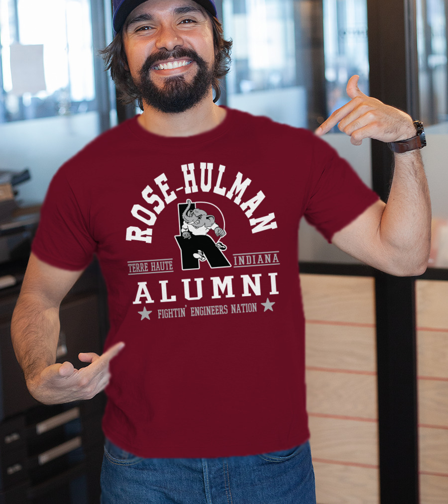 Rose-Hulman Alumni Terre Haute Indiana Fightin' Engineers Nation T-Shirt