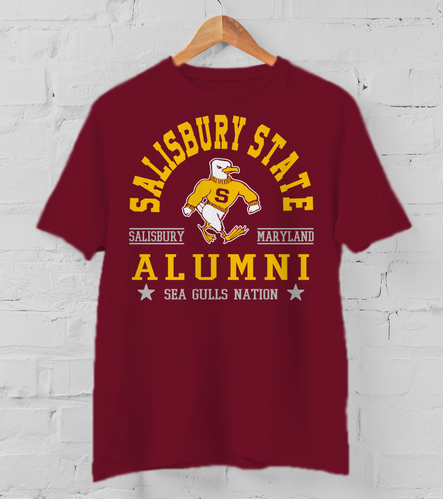 Salisbury State Maryland Alumni Sea Gulls Nation T-Shirt