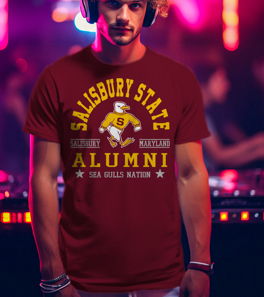 Salisbury State Maryland Alumni Sea Gulls Nation T-Shirt