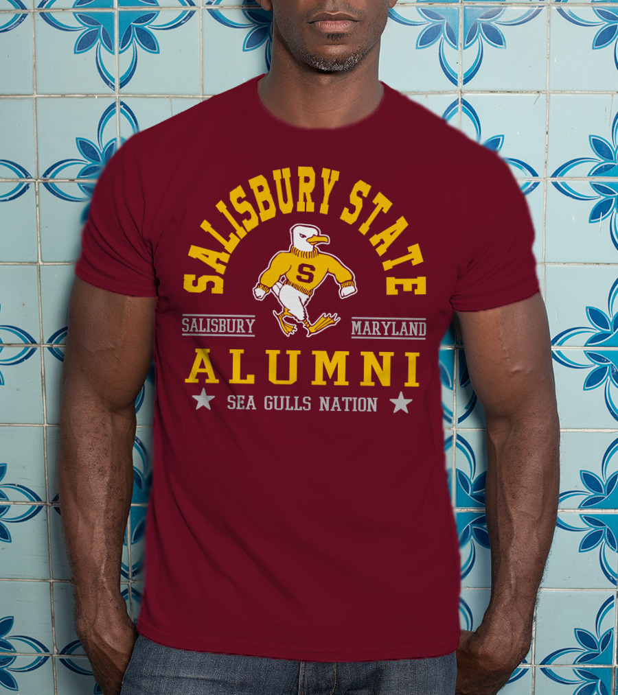 Salisbury State Maryland Alumni Sea Gulls Nation T-Shirt