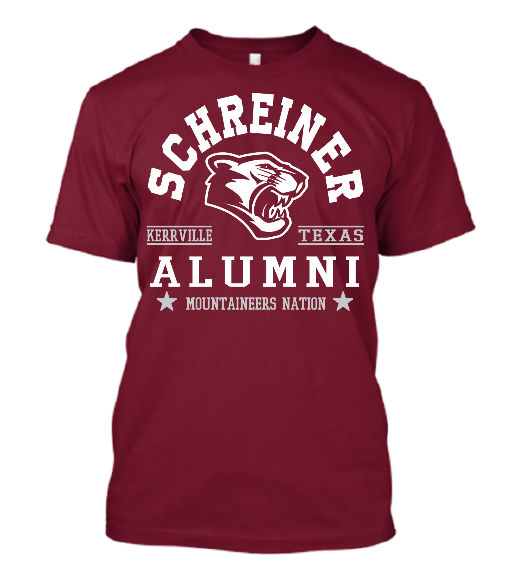 Schreiner Kerrville Texas Alumni Mountaineers Nation T-Shirt
