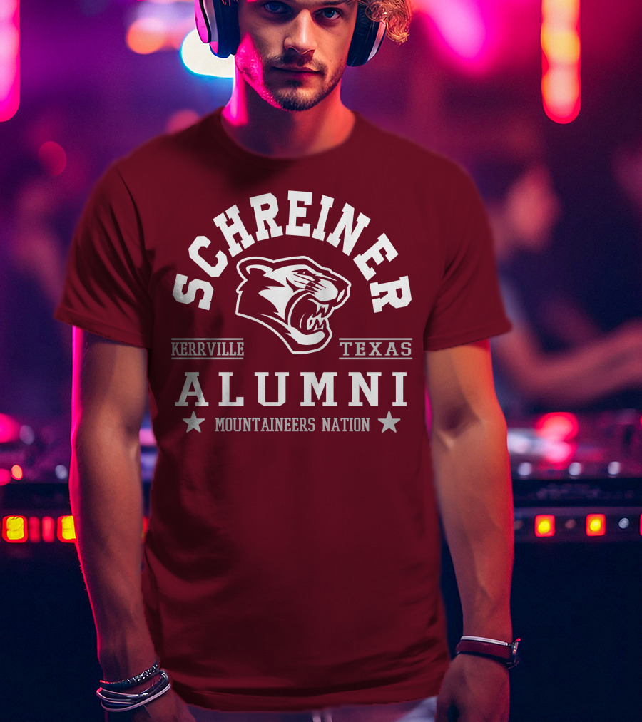 Schreiner Kerrville Texas Alumni Mountaineers Nation T-Shirt