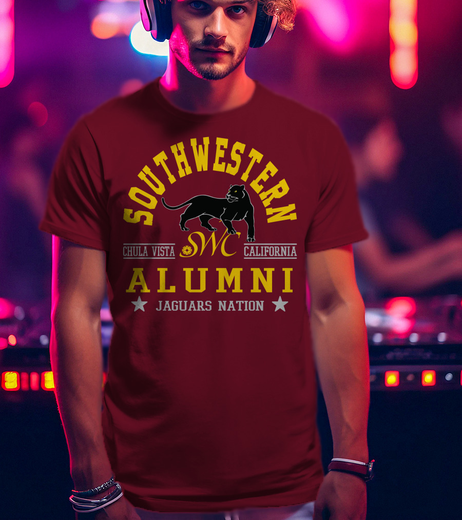 Southwestern Alumni Chula Vista California Jaguars Nation SWC T-Shirt