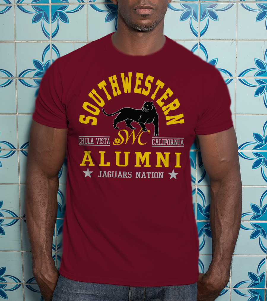 Southwestern Alumni Chula Vista California Jaguars Nation SWC T-Shirt