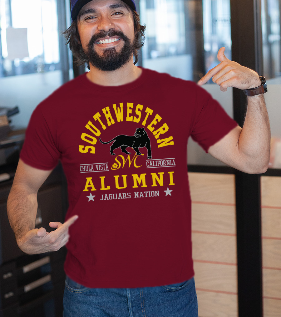 Southwestern Alumni Chula Vista California Jaguars Nation SWC T-Shirt