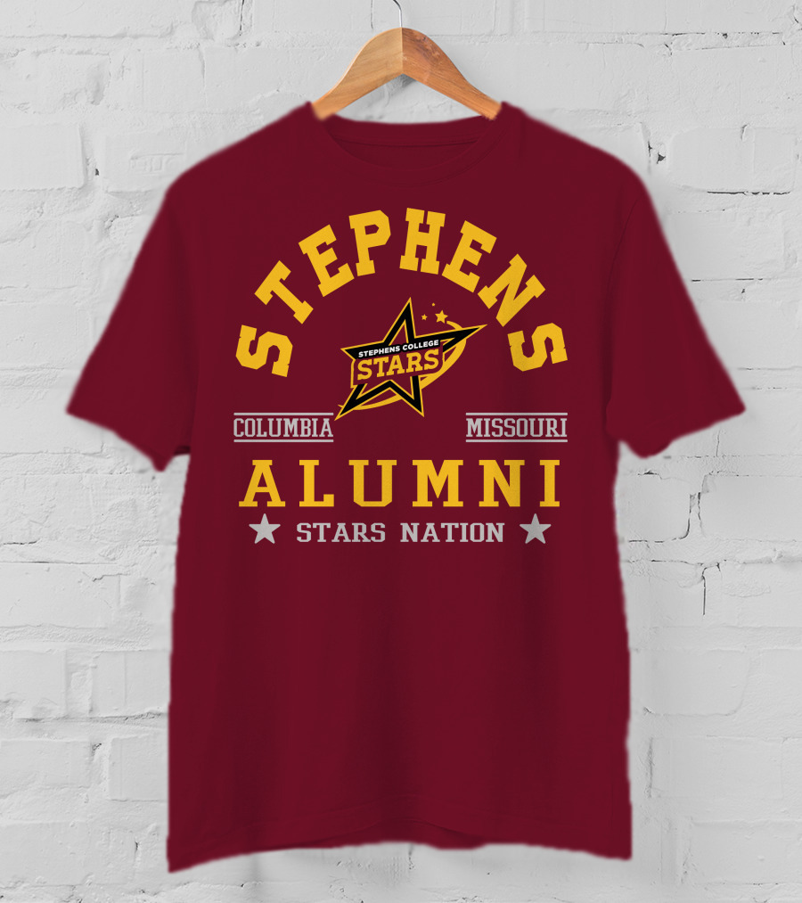 Stephens College Stars Alumni Columbia Missouri Stars Nation T-Shirt