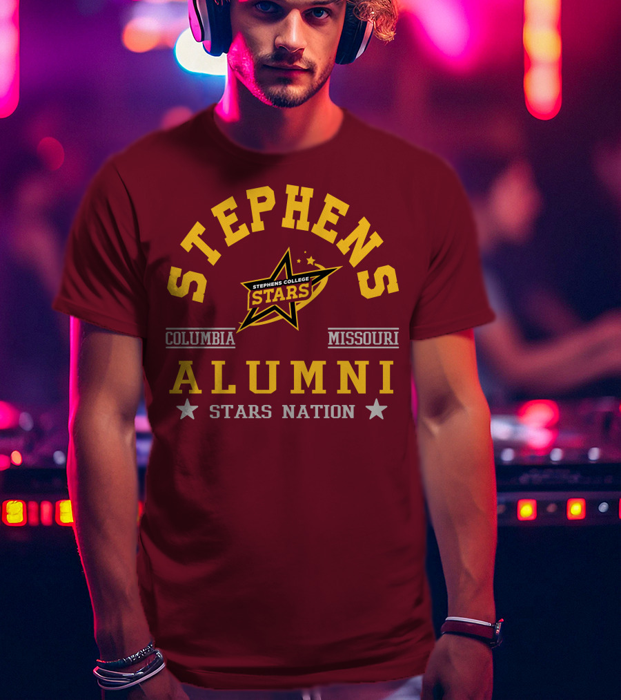 Stephens College Stars Alumni Columbia Missouri Stars Nation T-Shirt