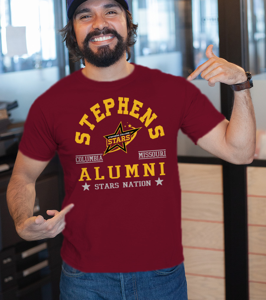 Stephens College Stars Alumni Columbia Missouri Stars Nation T-Shirt
