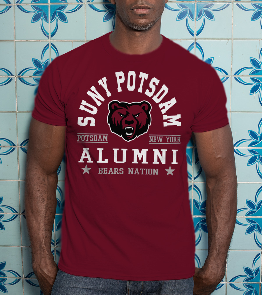 SUNY Potsdam Alumni Bears Nation New York T-Shirt