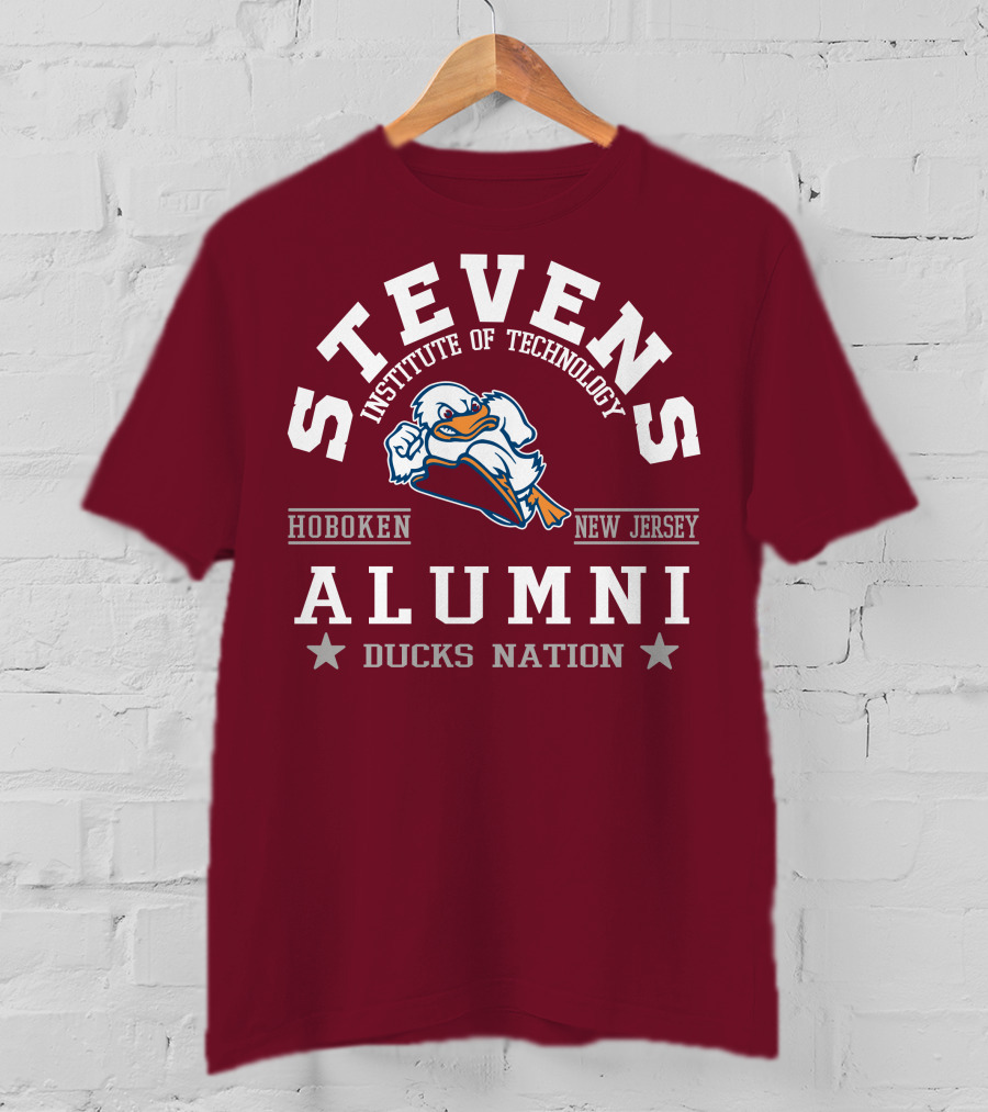 Stevens Institute Of Technology Alumni Hoboken New Jersey Ducks Nation T-Shirt