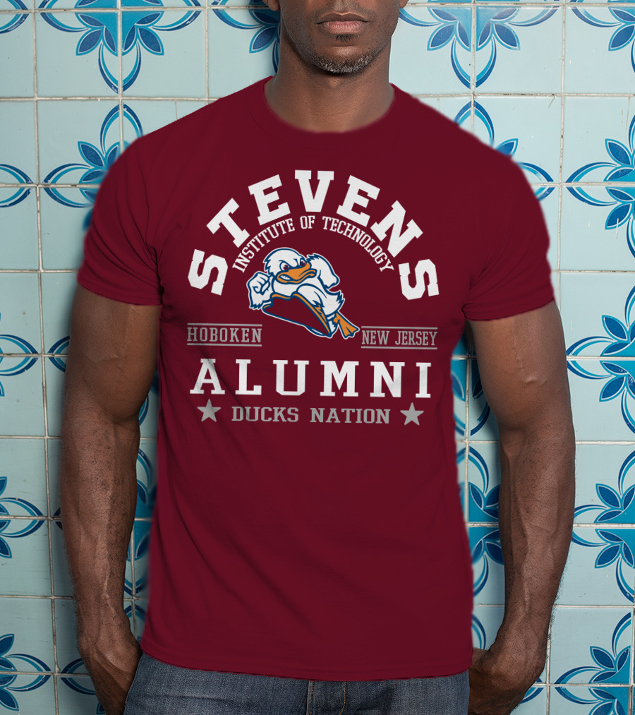 Stevens Institute Of Technology Alumni Hoboken New Jersey Ducks Nation T-Shirt
