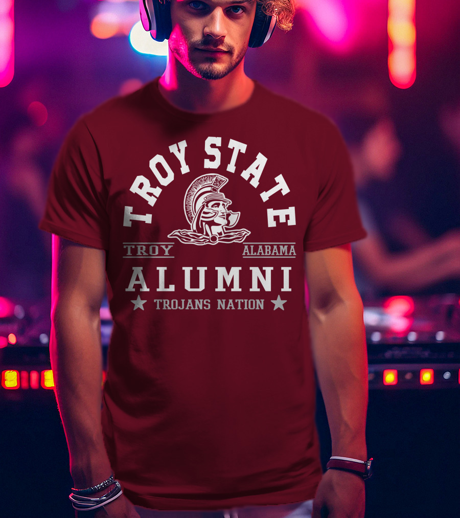 Troy State Alumni Trojans Nation Alabama T-Shirt