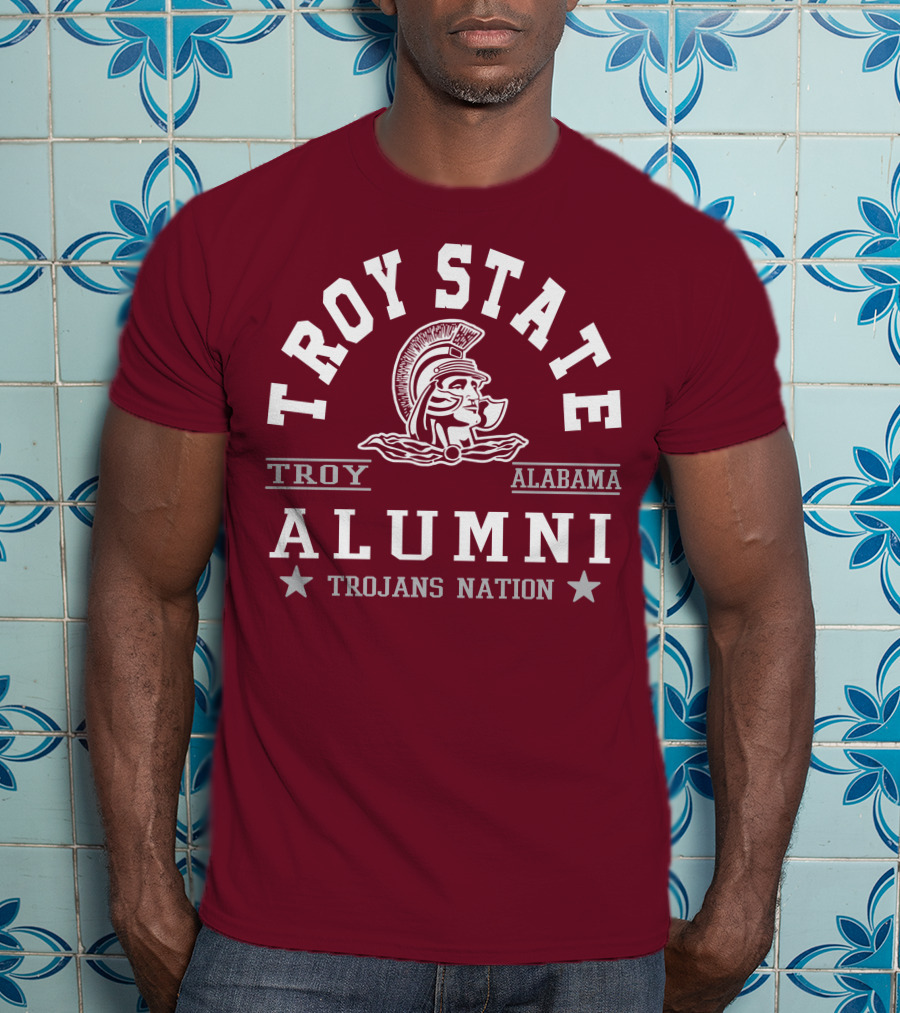 Troy State Alumni Trojans Nation Alabama T-Shirt