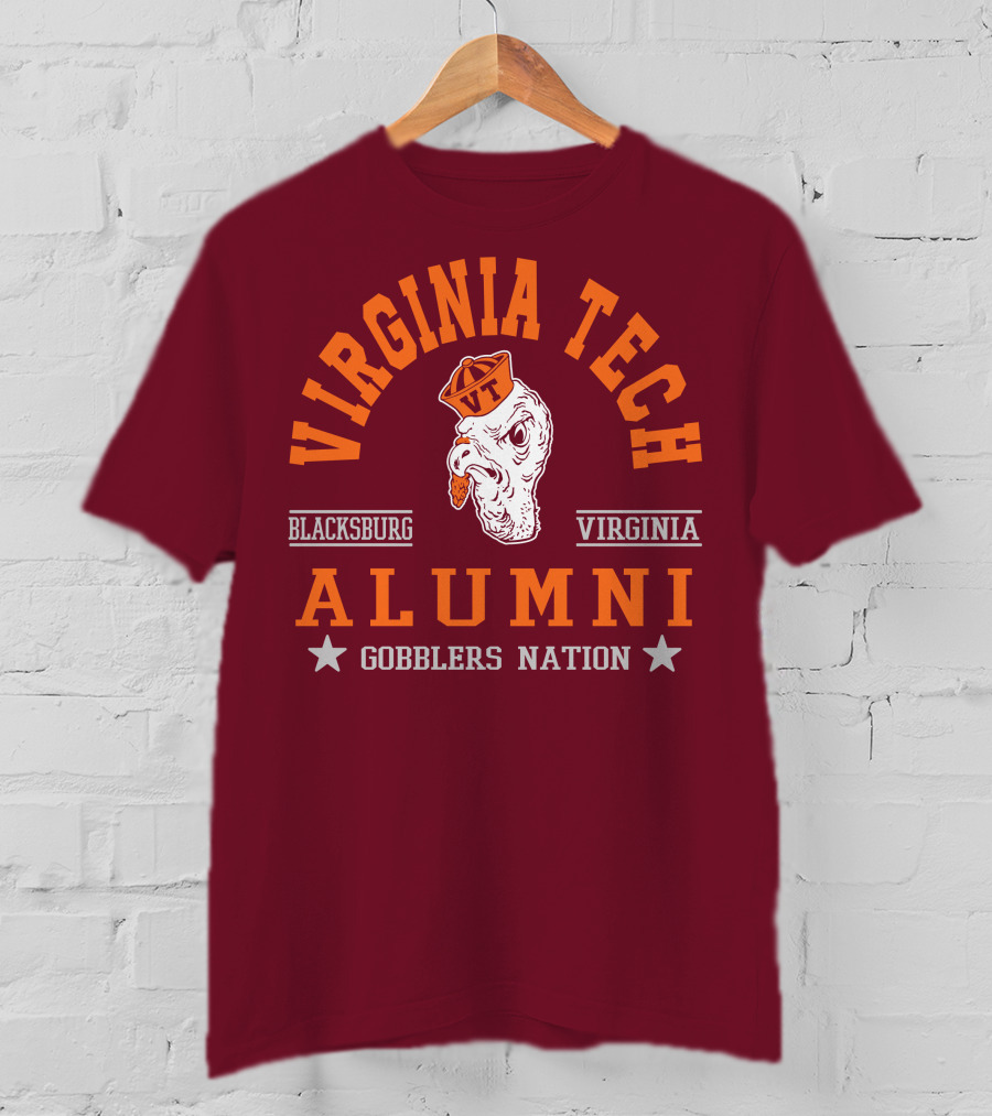 Virginia Tech Alumni Gobblers Nation Blacksburg Virginia T-Shirt
