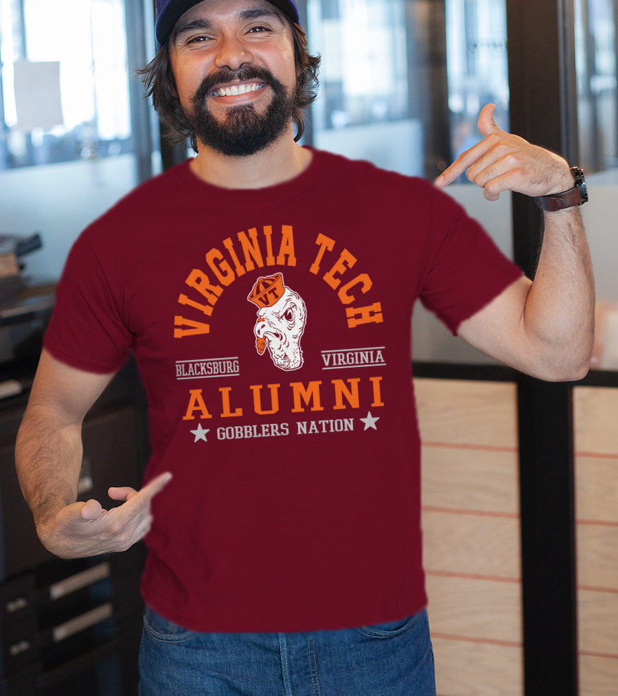 Virginia Tech Alumni Gobblers Nation Blacksburg Virginia T-Shirt
