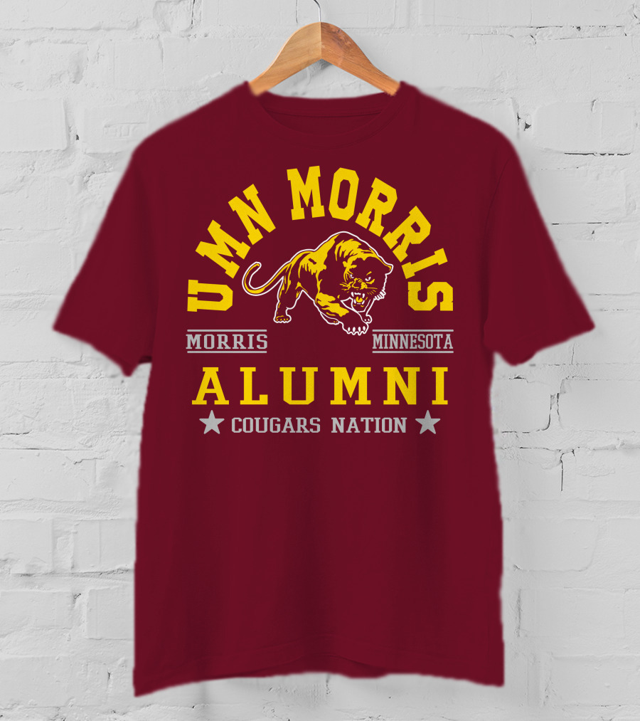 UMN Morris Alumni Cougars Nation Minnesota T-Shirt