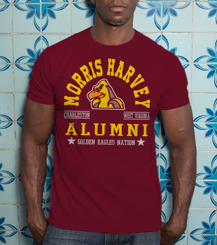 Morris Harvey College Alumni Charleston West Virginia Golden Eagles Nation T-Shirt