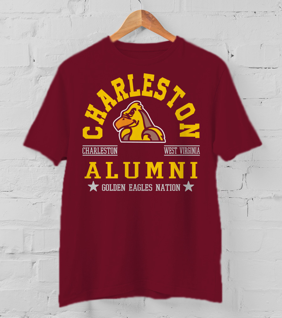 Charleston West Virginia Alumni Golden Eagles Nation T-Shirt
