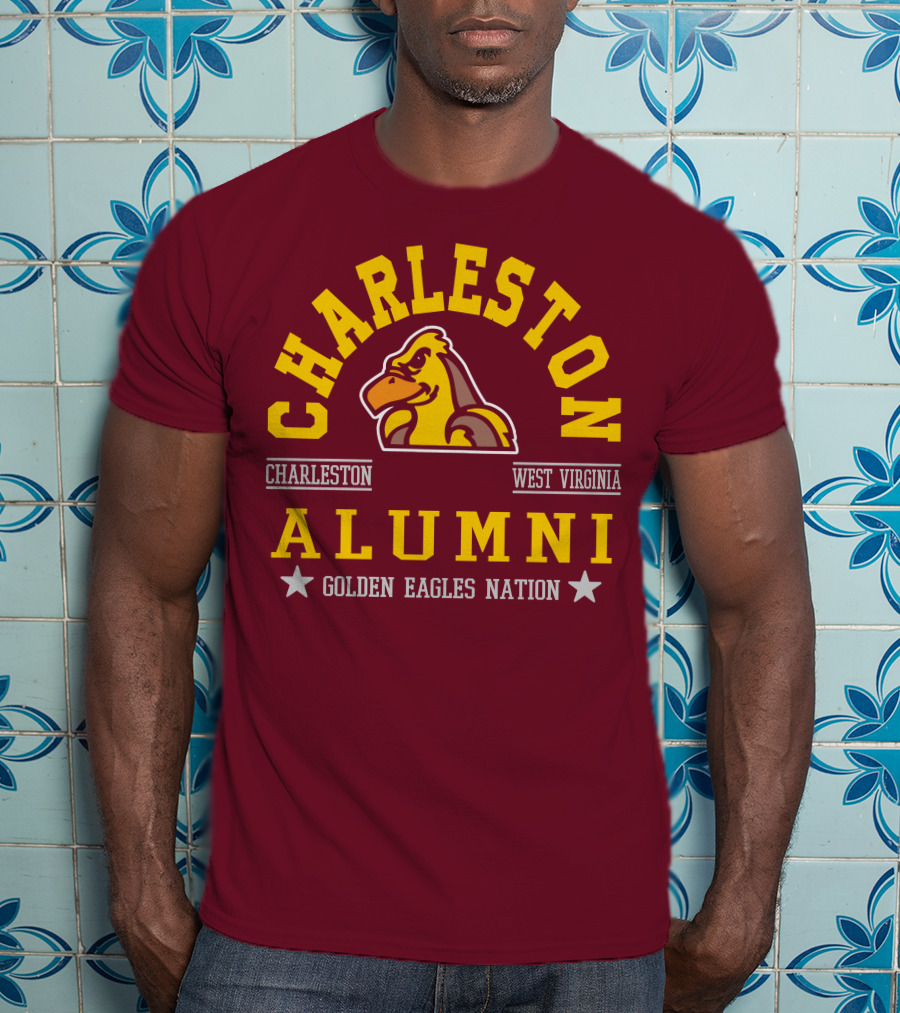 Charleston West Virginia Alumni Golden Eagles Nation T-Shirt