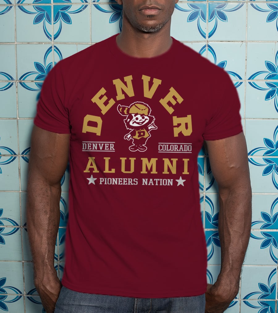 Denver Colorado Alumni Pioneers Nation T-Shirt