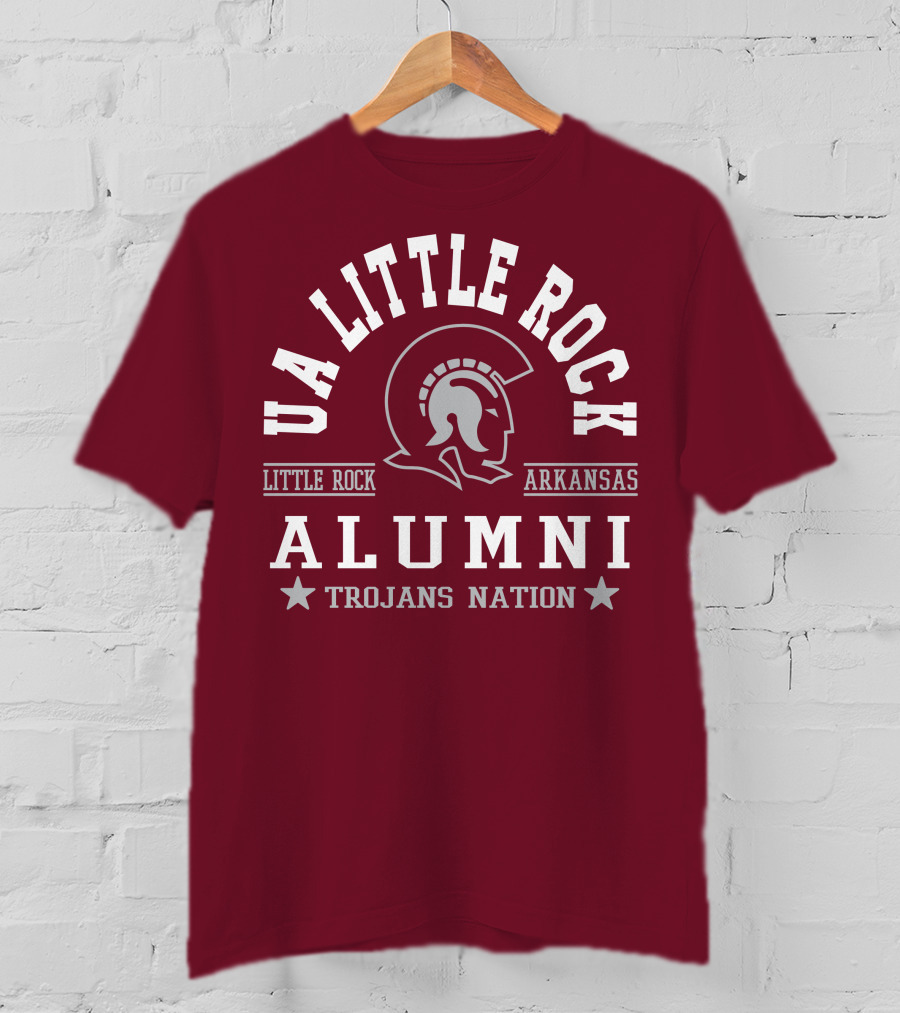 UA Little Rock Alumni Arkansas Trojans Nation T-Shirt