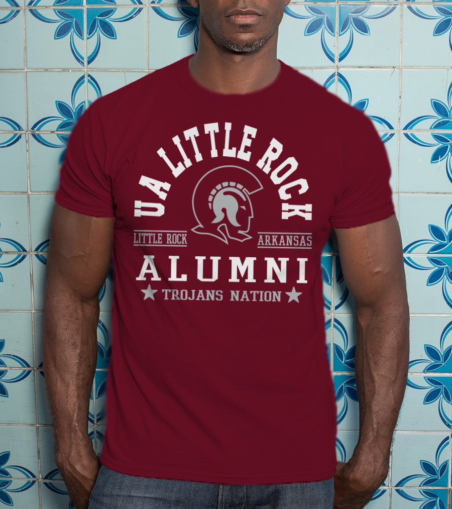 UA Little Rock Alumni Arkansas Trojans Nation T-Shirt