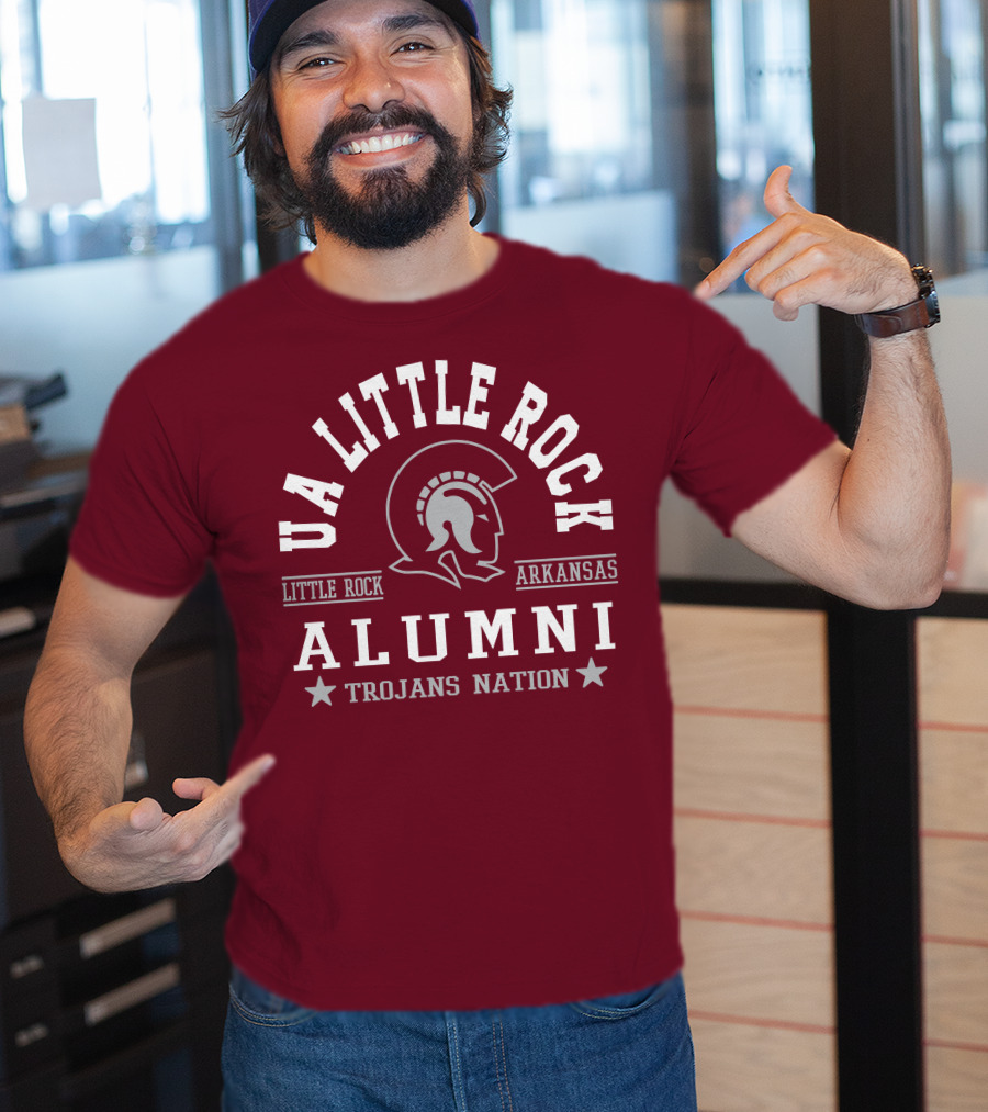 UA Little Rock Alumni Arkansas Trojans Nation T-Shirt